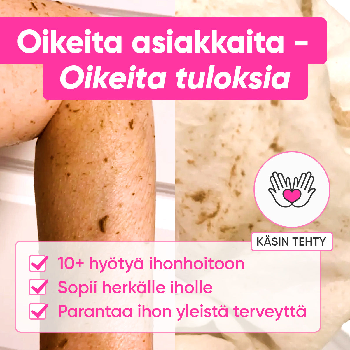So Silky Mitt™️ | 100 % Silkkiä