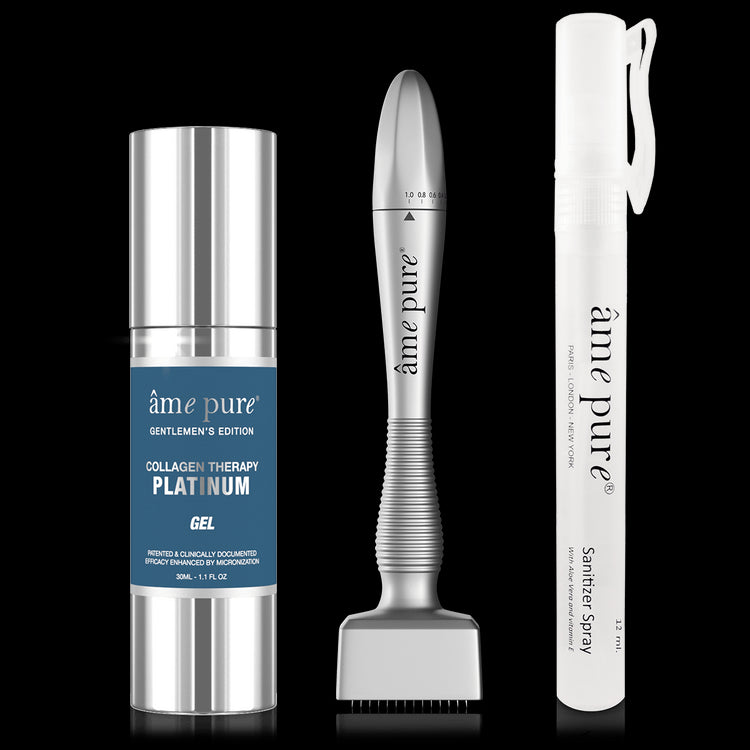 Adjustable Derma Stamp PLATINUM GENTLEMEN KIT
